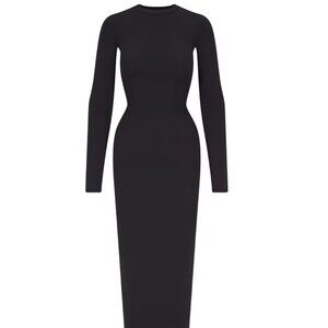 Skims Long Sleeve Maxi Dress - Size Small - NWOT